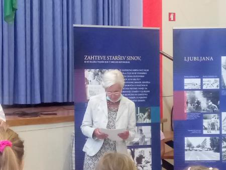 Otvoritev razstave o osamosvojitveni vojni 2